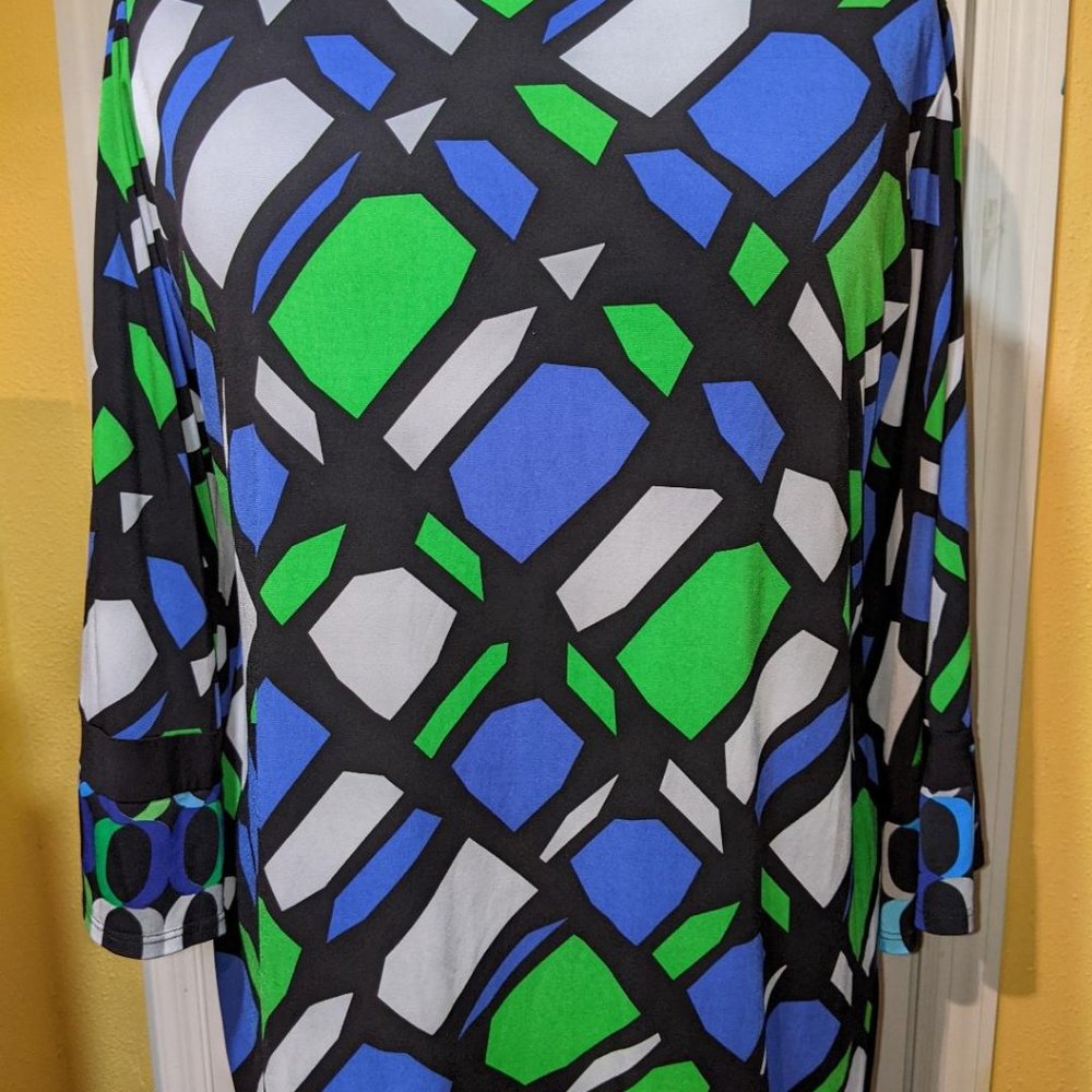 Mod-ish Plus Size Knit MSK Dress